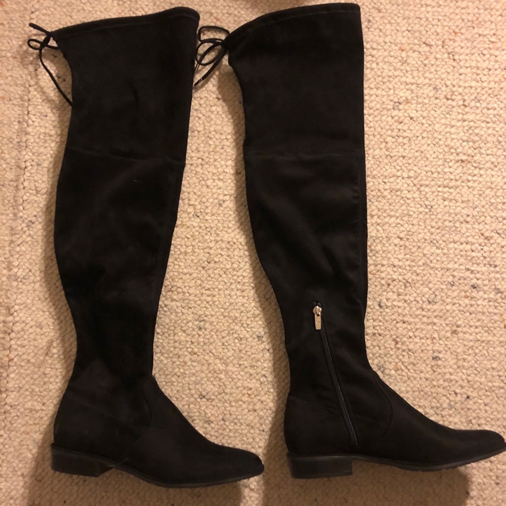 Mark Fisher Black Long Boots